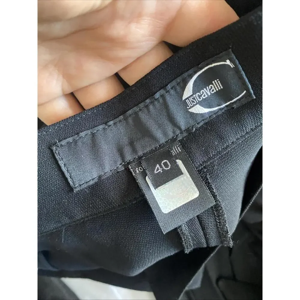 Just ROBERTO CAVALLI Black Tie Shorts IT-40